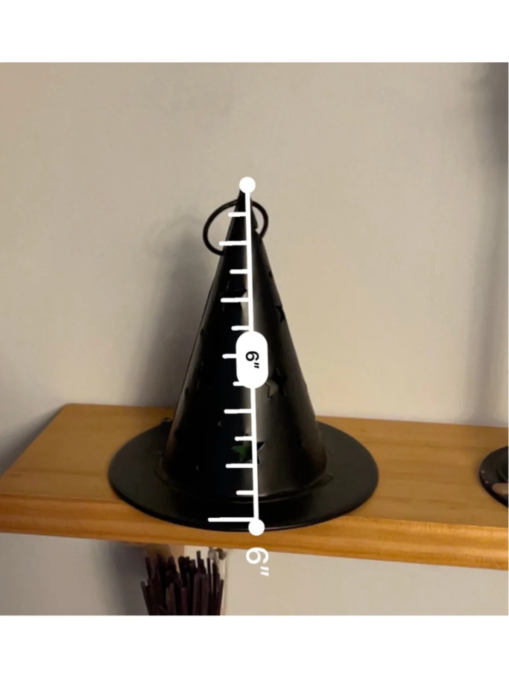 VTG Witch Hat Celestial 90s Star Lantern Candle Tealight
